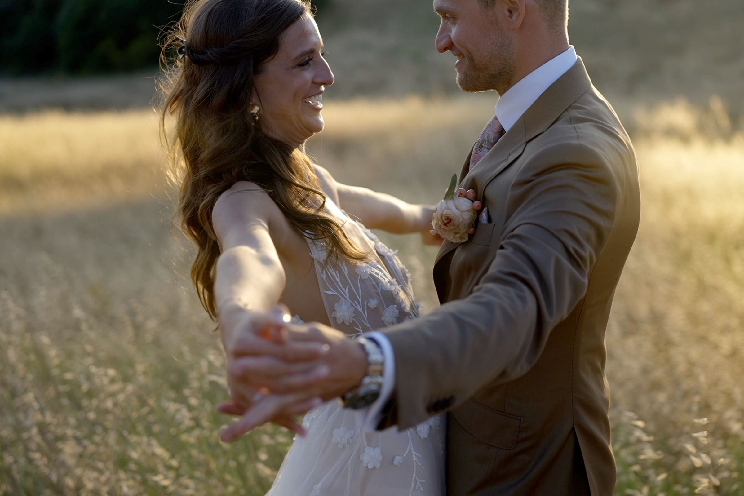 Deborah and Thimo wedding in Tuscany