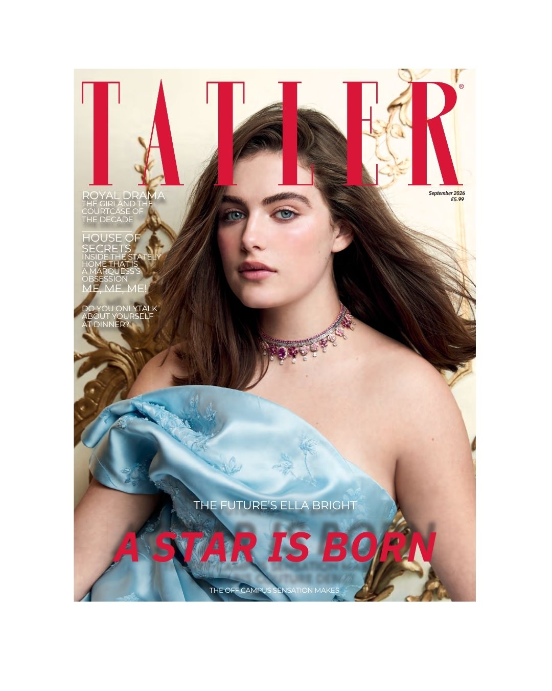 Cover of Tatler magazine September 2026 issue