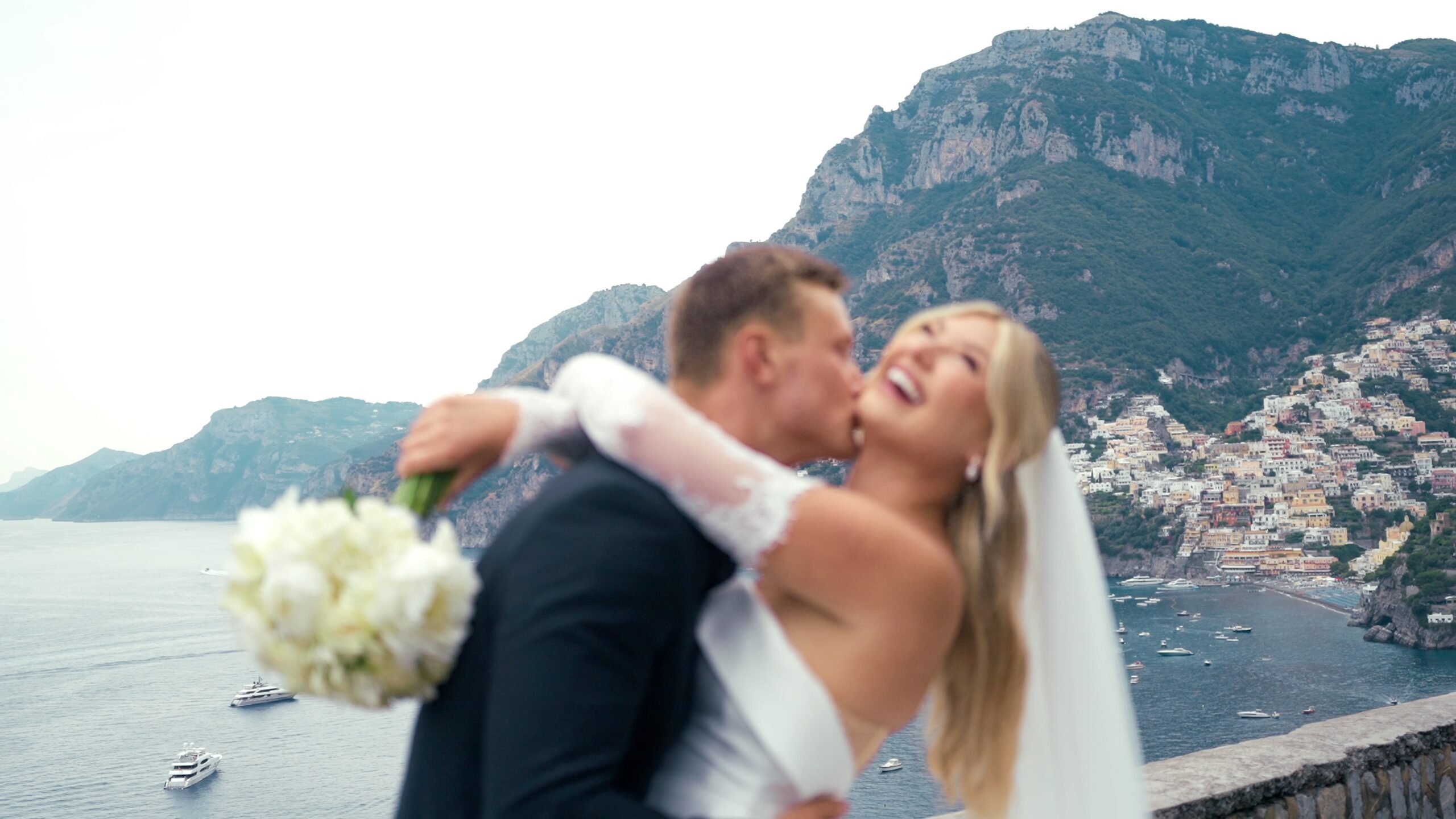 Jillian and Sam Positano elopement on the Amalfi Coast