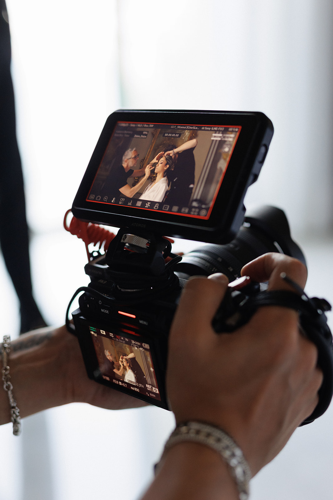 Behind the scenes of wedding filmmaking at Bellevue Syrene
